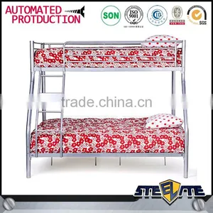 School Furniture Steel Bed Adult Bunk Bed 2 Tire Cot Bed thumbnail-2