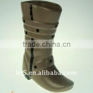 9 Inch Ceramic Vase Shoes Shape thumbnail-1