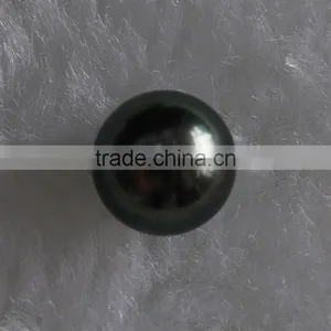 12-13mm Natural And Cultured Peacock Green Tahitian Pearl Beads thumbnail-2