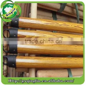 110cm 120cm 150cm Eco-friendly PVC Coated Wooden Broom Handle thumbnail-2