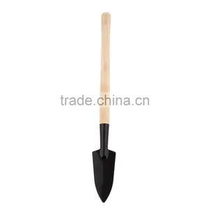 3pcs Mini Garden Gardening Plant Tools Set With Wooden Handle Shovel Rake Spade thumbnail-2