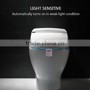 Toilet LED 8 Motion Activated Sensor Night Light thumbnail-6