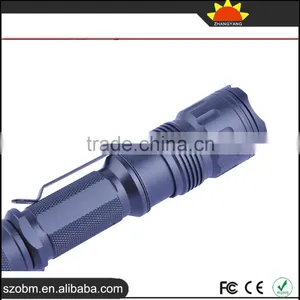 Wholesale OEM T6 LED 980Lm Portable Strong Light Tactical LED Flashlight Torch thumbnail-2