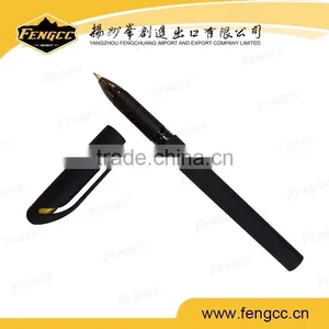 High Quality Customized Logo Hotel Sign Ball Point Pen in Black Color thumbnail-1