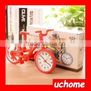 UCHOME Bike Cool Designed Artistic Clocks Classical Plastic Bike Alarm Clock thumbnail-3