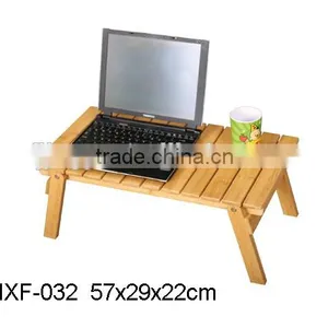 Carbonized Solid Bamboo Computer Desk thumbnail-1
