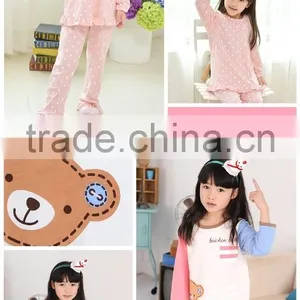 Children Cotton Warm Sleepwear Family Pajamas thumbnail-3