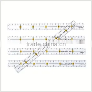Kearing Acrylic Quilting Rulers 6'' * 1/2'' Patchwork Quilting Ruler for Fashion Making # KPR6005 thumbnail-2