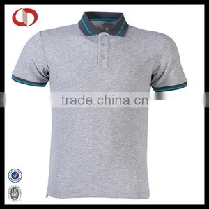 Custom Made Design Gray Mens Polo t Shirt thumbnail-1