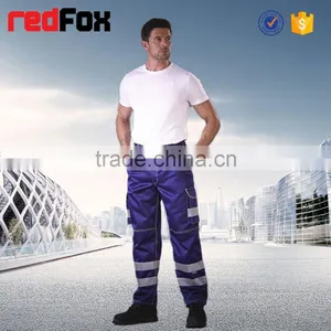 Fashion Reflective Safety 100% Polyester Cargo Pants thumbnail-3