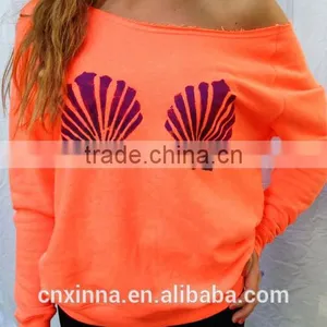 2017 Custom Fashion Wholesale Women Sweatshirt Zip up Hoodie thumbnail-2