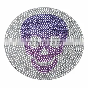 Rose Pink Lips Rhinestone Crystal Sticker/Custom Gems Stickers For Mobile Decoration thumbnail-2