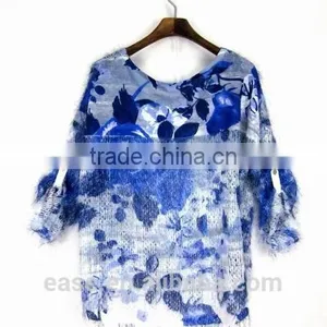 European Lady Loose Fashion Sweater thumbnail-1