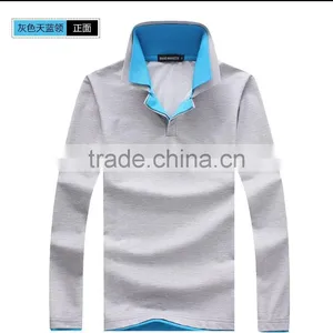 Custom Made Men Women Long Sleeve Polo t Shirts thumbnail-4