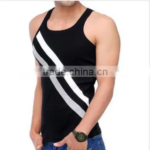 Top Quality Factory Sale Gym Vest Supplie Tank Top Men thumbnail-2