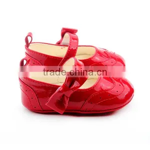 Factory Derictly Wholesale New Style Soft Sole Leather Baby Dress Shoes thumbnail-4