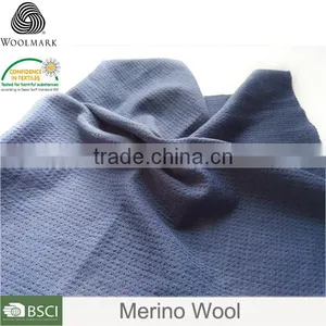 Polyester/wool Fabric Wholesale, Knitting Air Layer Fabric thumbnail-2