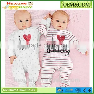 Long Sleeve Cotton Baby BodySuit thumbnail-1