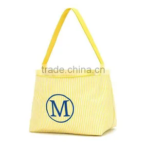 Wholesale Personalized Strip Monogrammed Easter Buckets thumbnail-1