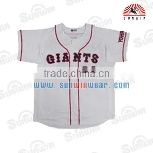 White Popular Style Baseball Uniform/jerseys/apparel in 2014-2015 thumbnail-1