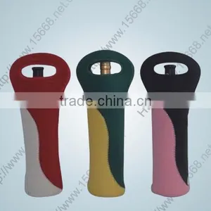 GR-B0133 High Quality Neoprene Wine Bottle Cooler for Sale thumbnail-6