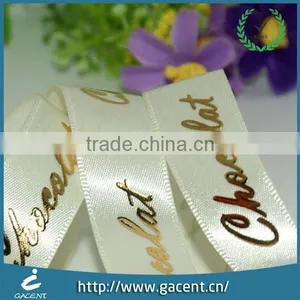 100% Polyester Double Face Woven Charming Satin Ribbon thumbnail-1