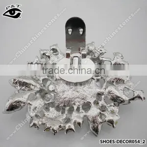 Bling Diamond Ornament With Metal Clip Buckle For Women Shoes thumbnail-3
