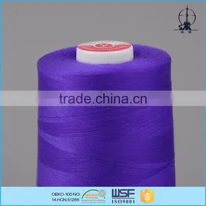 60s/2 18tex 180ticket High Tenacity Poly Polyester Core Spun Sewing Thread thumbnail-6