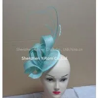 YRFC14245 Cocktail Fascinator,sinamay Fascinator,church Fascinator,headpiece thumbnail-1