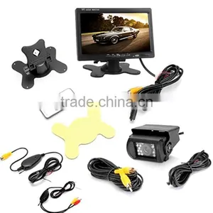 Digital Wireless System 7inch Monitor Truck Parking Sensor thumbnail-1
