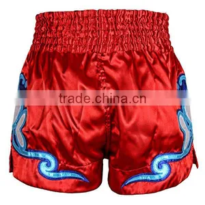 Custom Made Muay Thai Shorts / High Quality Saton Boxing Muay Thai Shorts thumbnail-1