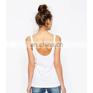 Free Sample Woman Plain OEM Tank Top thumbnail-4