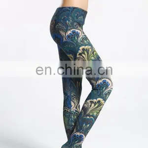 Quality Girls Wearing Shiny Yoga Pants thumbnail-4