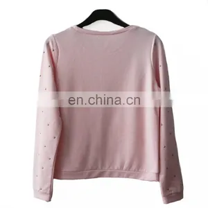 2016 Women's Top With Long Sleeve Round Collar Pullover thumbnail-2