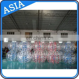 Factory Price Human Inflatable Bumper Bubble Ball Bubble Football Bumper Ball Soccer Bubble for Sale thumbnail-1