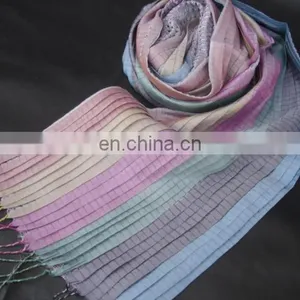 Pure Silk Scarf With Lycra thumbnail-1