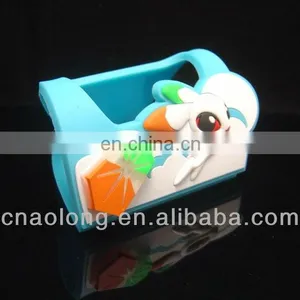 Top Quality Factory Price and Custom Embossed Logo Soft Pvc/rubber Cell Phone Holder for Promotion thumbnail-1