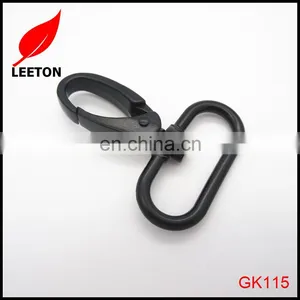 Zinc Alloy 32mm Black Bag Metal Snap Hook thumbnail-5