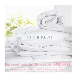 Manufactory New Style Hotel White Plain Duck Feather Goose Down Quilt Duvet thumbnail-1