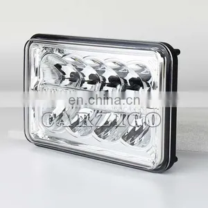 CZG-4624 for Traillers Trucks 6x4 Inch 24w Led Head Lamp With Hi/low Spot Beam Black for Heavy Duty 4X6 Inch Led Head Light thumbnail-2