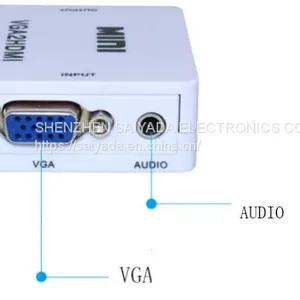 Cheap VGA 2 HDMI Converter Switch VGA to HDMI High Clear 1080P thumbnail-3