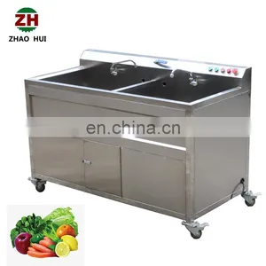 Professional Hotel Ozone Air Bubble Vegetable Apple Berry Washer Machine thumbnail-6