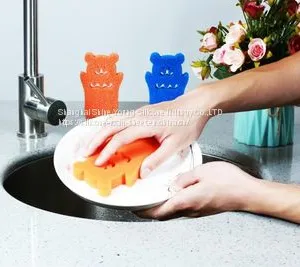 Multipurpose Kitchen Sponge Breathable Reticulated Silica Gel Sponge thumbnail-5