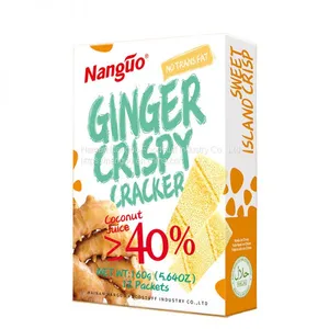 Best Seller Ginger Flavored Crispy Crakers Cookies Biscuits thumbnail-5
