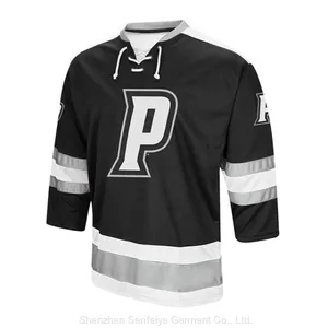 100% Quality Polyester Hockey Jersey Training Uniforms Team Wear Ice Hockey Jerseys thumbnail-2