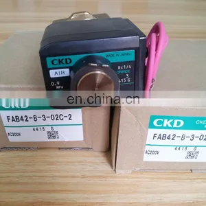 CKD Solenoid Valve FAB42-8-3-02C-2 AC200V thumbnail-3