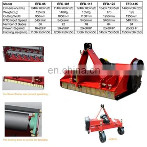 Professional Flail Mulcher for 20-30 HP Tractor thumbnail-4