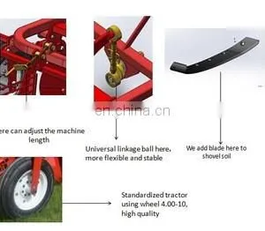 Mini Tractor Sweet Potato Harvest Machine for Sale thumbnail-3