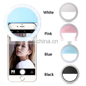 Customized Logo Cellphone LED Selfie Ring Light 36 LED Universal Ring Mounted for Smartphones thumbnail-3