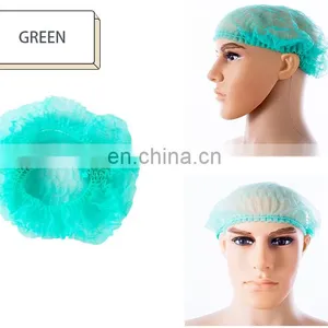 Cheapest Disposable Non Woven Mop Cap/ Bouffant Cap Manufacturer thumbnail-2